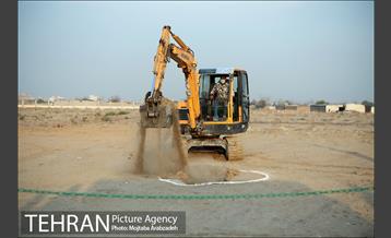 مراسم آغاز عملیات احداث پایانه متروی آزادگان 20