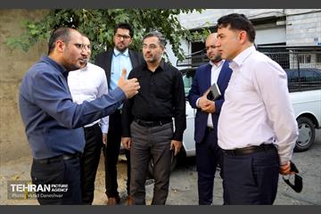 حضور مدیرعامل سازمان نوسازی شهرداری تهران در منطقه۱۷