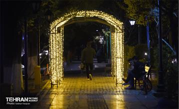 جشن نور و رنگ در بلوار کشاورز 12