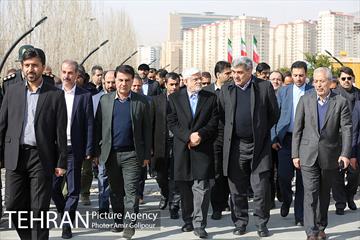 آیین بهره برداری از ۵۵ پروژه مدیریت شهری در منطقه ۲۲ تهران 11