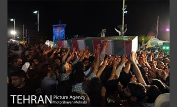 مراسم وداع با 150 شهید دوران دفاع مقدس 43