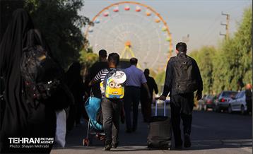 آیین بدرقه کاروان اعزامی اتوبوس های خادم الحسین (ع) 43