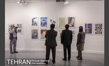 بازدید مدیران شهری و اعضای شورای شهر تهران از نمایشگاه تهران از منظر هنرمندان-2 3