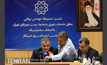 نشست خبری معاون خدمات شهری و محیط زیست شهرداری تهران 6