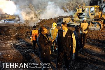 هفتمین روز آواربرداری ساختمان پلاسکو-2 26