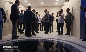 مراسم رونمایی از پروژه های عمرانی فدراسیون فوتبال 23