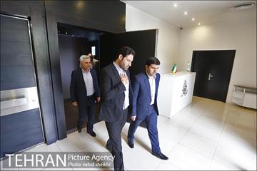 بازدید مدیرعامل شرکت ملی پست ایران و معاون وزیر ارتباطات از رصدخانه شهری تهران 20