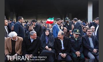 آیین برافراشتن بزرگترین پرچم جمهوری اسلامی ایران  6