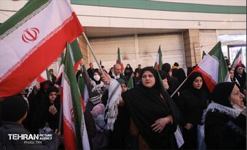 اجتماع مردم تهران در محکومیت اقدامات تروریستی اغتشاشگران 38