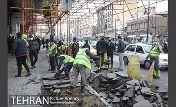 اجرای طرح استقبال از نوروز ۱۴۰۰ در منطقه 13