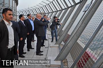 بازدید وزیر فرهنگ و رسانه های جمهوری صربستان از برج میلاد تهران 5