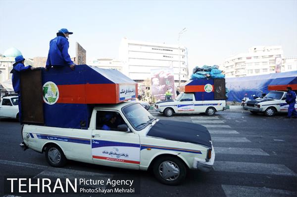 خدمات رسانی شهرداری تهران در آیین تشییع سردار شهید قاسم سلیمانی -2 18