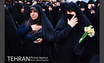 تجمع مردم تهران در پی شهادت سردار قاسم سلیمانی 24
