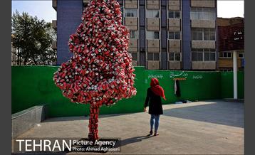 المان های نوروزی در خیابان ولی عصر(عج)  14