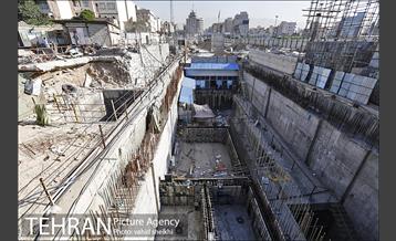 بازدید مدیرعامل متروی تهران از بخش میانی خط 7 مترو 29