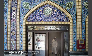 عملیات ضدعفونی امامزاده صالح(ع) 23