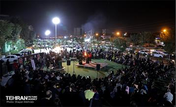 تعزیه خوانی در باغ راه حضرت زهرا(س) 11