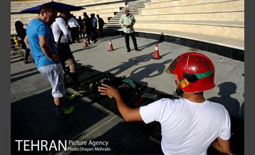 مسابقه عملیاتی ورزشی آتش نشانان تهران 2