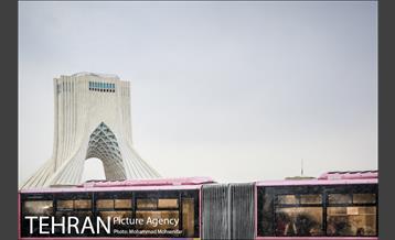 بارش باران پاییزی در تهران 31