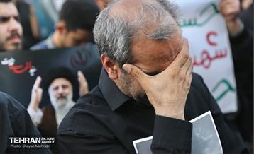 اجتماع مردم تهران در سوگ رئیس جمهور - 1 7