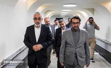 دیدار شهردار تهران با تولیت آستان علوی