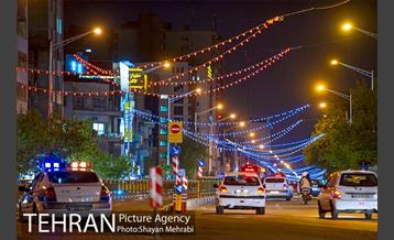 آذین بندی خیابان های تهران به مناسبت نیمه شعبان 24