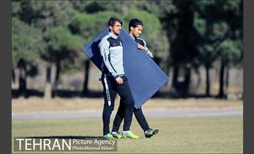 تمرین تیم فوتبال استقلال تهران