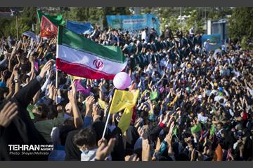 اجتماع بزرگ نوجوانان غرب تهران در پویش سلام فرمانده 23