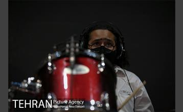 تمرین کنسرت آنلاین نغمه های تهران در برج میلاد 21