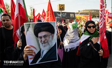 تشییع پیکر آقای شهید ایران