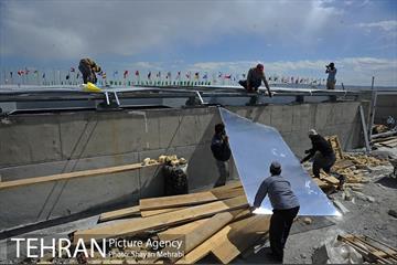 روزهای پایانی پروژه ی مجموعه نمایشگاهی شهر آفتاب 25