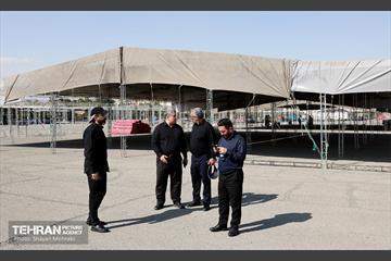 بازدید مدیرعامل سازمان بازنشستگی از زائرسرا بوستان ولایت 11