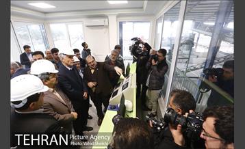 آیین بهره برداری از پروژه استحصال مصالح ساختمانی از پسماند خاک و نخاله 3