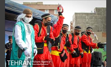 کاروان نوروزی در منطقه 17