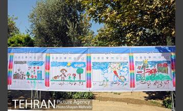 جشنواره طولانی ترین نقاشی ایران 3