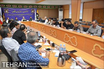 نشست خبری فرمانده یگان حفاظت شهرداری تهران 7