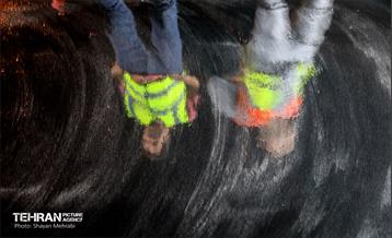 مرمت و بازسازی روکش پل تقاطع حافظ و طالقانی 10