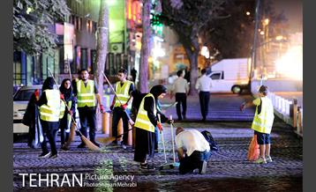 نظافت شهر توسط انجمن ها مردمی 25