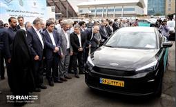 آیین ورود ۱۰۰۰ دستگاه تاکسی برقی به ناوگان حمل و نقل عمومی شهر تهران 6