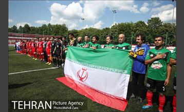 دیدار ایران و اسلواکی در جام جهانی هنرمندان 2