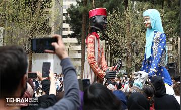 نخستین روز جشنواره نوروزی لبخند بهار در شهرک اکباتان 6