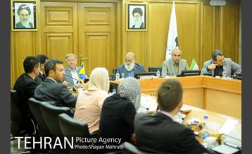 دیدار شهردار سارایوو با رییس شورای اسلامی شهر تهران 9