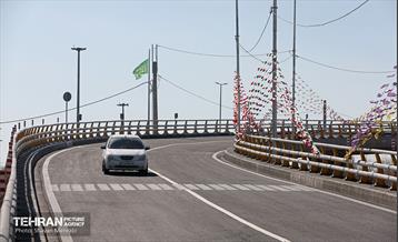 تقاطع سه سطحی بزرگراه‌های شهید نواب صفوی(شهید یارجانی) و شهید تندگویان 5