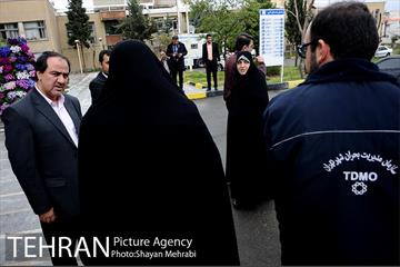 بازدید مجمع نمایندگان تهران در مجلس شورای اسلامی از ستاد مدیریت بحران شهر تهران 2