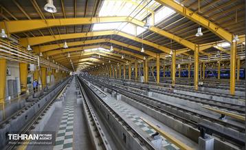 بازدید حجت الاسلام آقامیری از پایانه فتح آباد متروی تهران 5