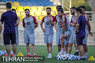 تمرین تیم فوتبال پرسپولیس تهران 3