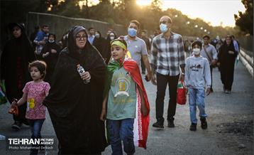 خدمات ویژه مترو تهران در مراسم سلام فرمانده