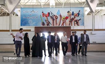 حضور سوده نجفی در منطقه 17