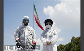 تطهیر و تدفین جانباختگان کرونایی در بهشت زهرا(س) 25