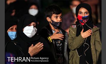 مراسم عزاداری شب اربعین در میدان نبوت 4